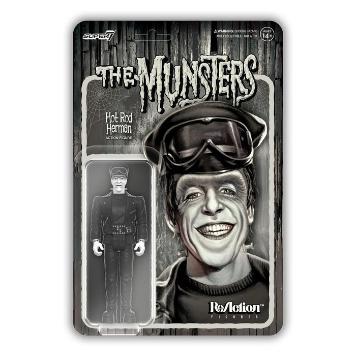Munsters Reaction Wv 3 - Biker Herman (Grayscale)