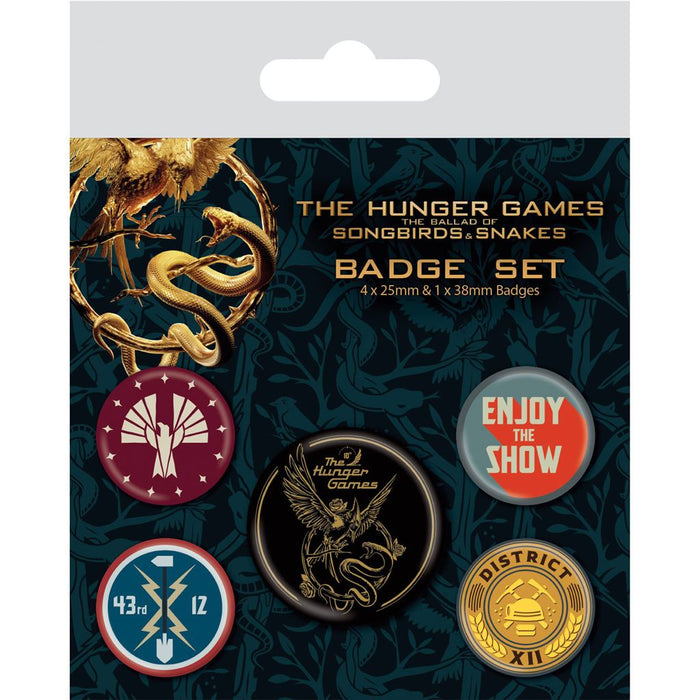 The Hunger Games: The Ballad Of Songbirds And Snakes Badge Pack