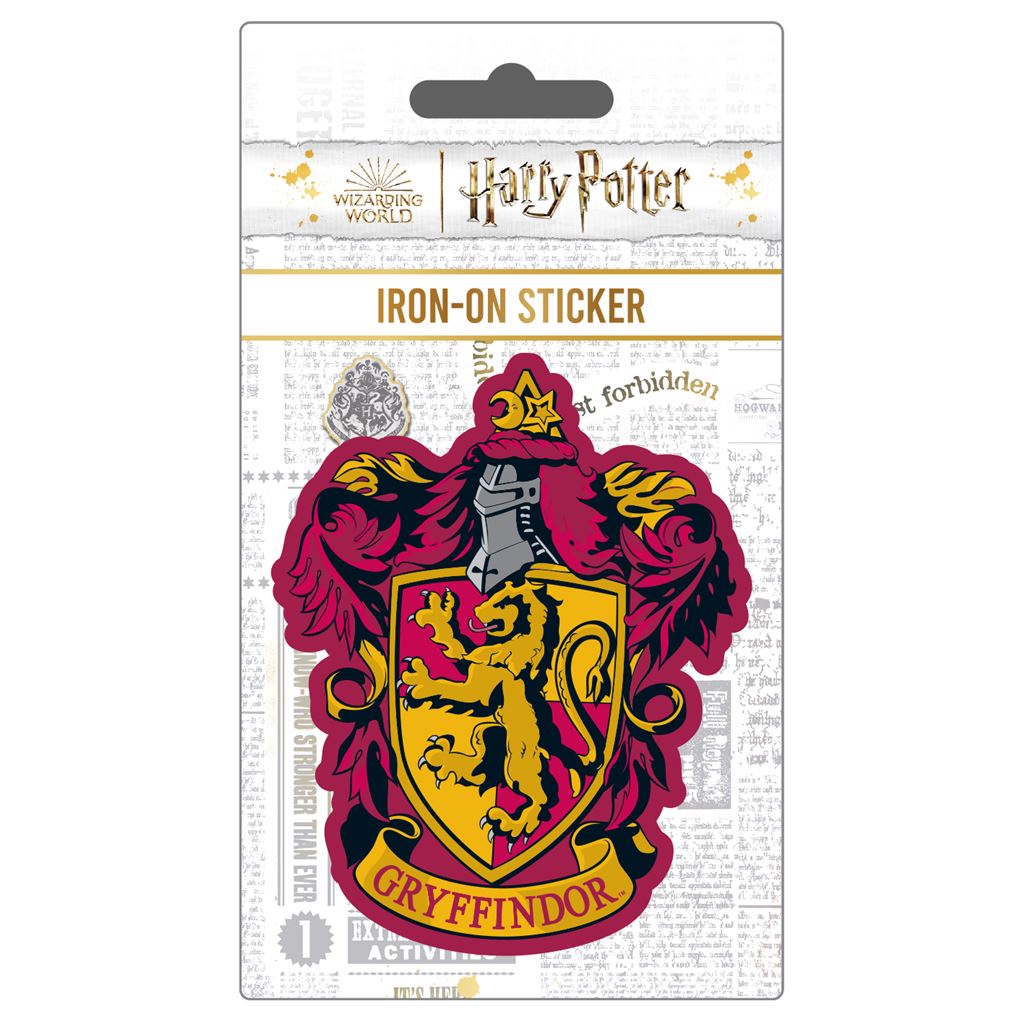 Harry Potter (Colourful Crest Gryffindor) Iron-On Sticker