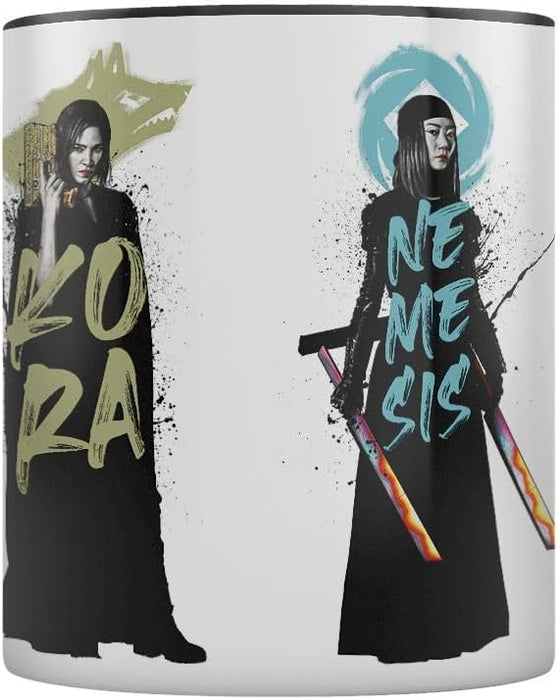 Pyramid International Mug intérieur noir avec inscription « Rebel Moon » (icônes du guerrier