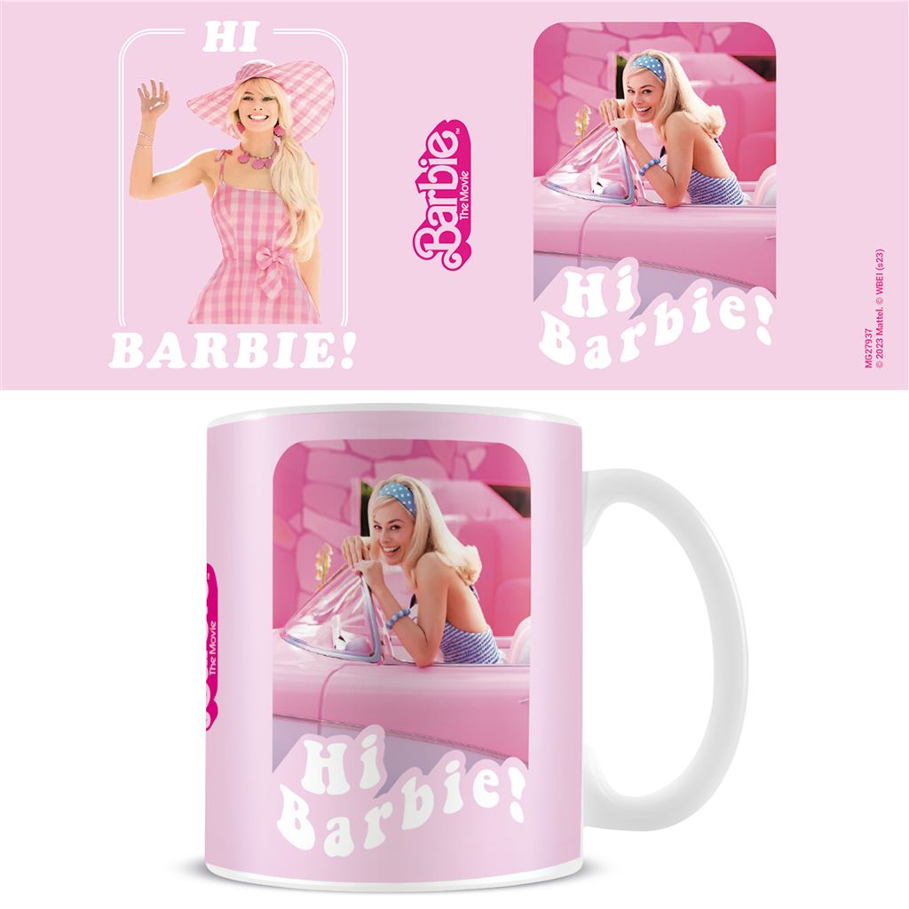 Barbie Movie (Hi Barbie) White Mug