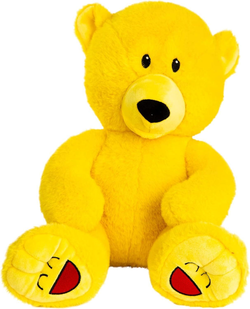 Mood Bears | Happy Teddy Bears for All Ages | Soft Plush Stuffed Animal Toy | Cuddly Teddy Bear for Babies Large Happy
