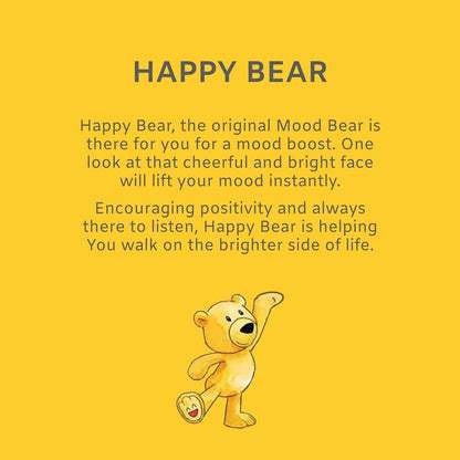 Mood Bears | Happy Teddy Bears for All Ages | Soft Plush Stuffed Animal Toy | Cuddly Teddy Bear for Babies Large Happy