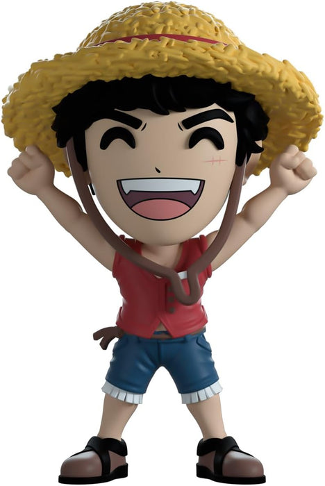 Youtooz One Piece Luffy 4.7", Luffy Vinyl Figure, Collectible Luffy from One Piece by Youtooz One Piece Collection