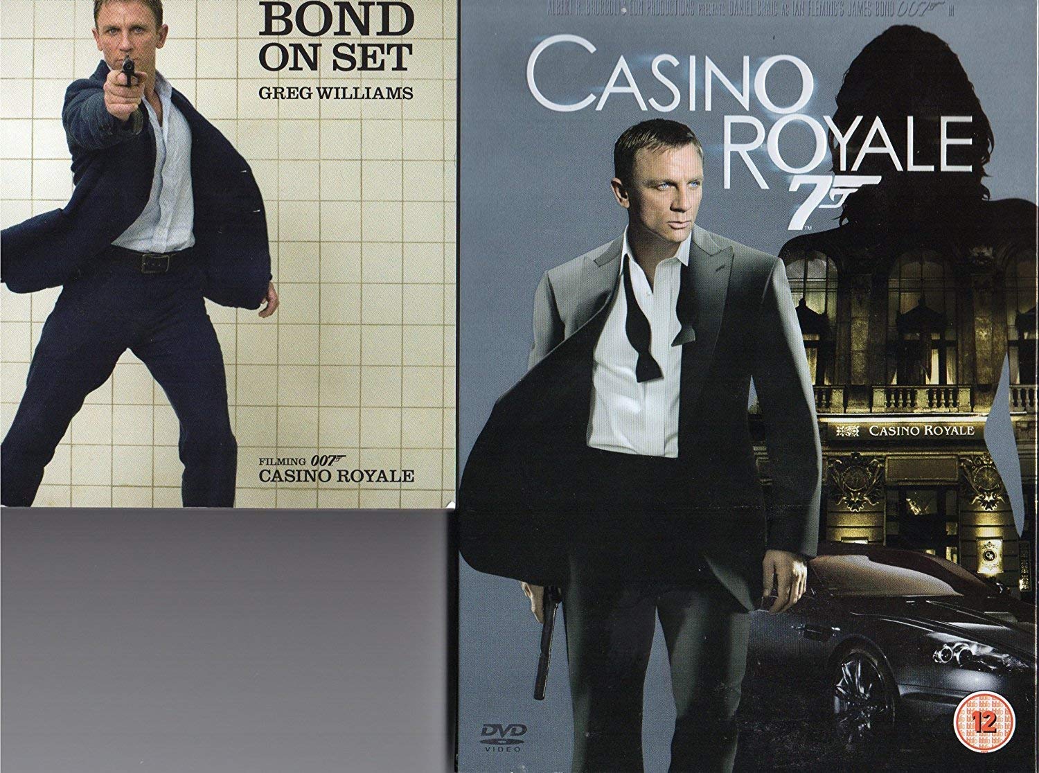 Casino Royal (2006) 2 disc collector's edition with Bond on set book.