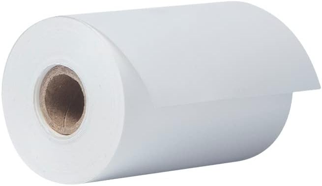 BROTHER - DCPOS-CONSUMABLES CONTINUOUS PAPER ROLL WHITE 58MM X 13.8M NON-ADHESIVE MIN 24