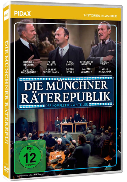 Die Münchner Räterepublik / Spannender Historienzweiteiler mit hervorragender Besetzung (Pidax Historien-Klassiker)