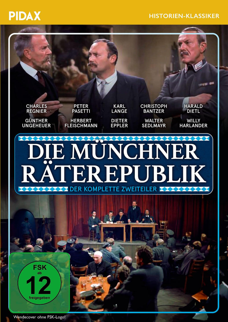 Die Münchner Räterepublik / Spannender Historienzweiteiler mit hervorragender Besetzung (Pidax Historien-Klassiker)