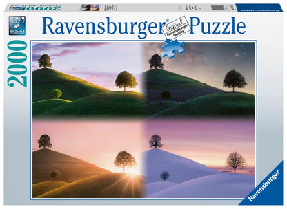 Ravensburger Puzzle 17443 Atmospheric Trees and Mountains 2000 Pieces Puzzle for Adults and Children from 14 Years