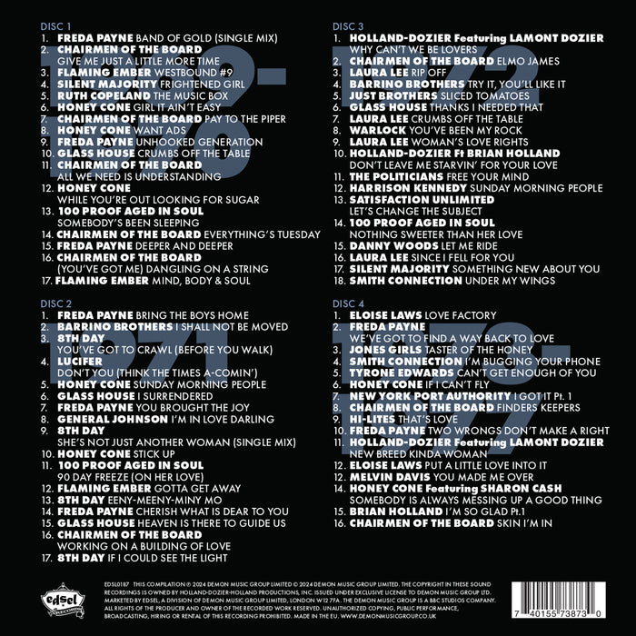 Holland-Dozier-Holland: 'Detroit' 1969-1977