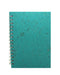 Pink Pig A5 Posh Lined Banana Notebook - Sky