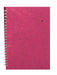 Pink Pig A4 Portrait Sketchbook | Off White Cartridge, 35 Leaves | Berry