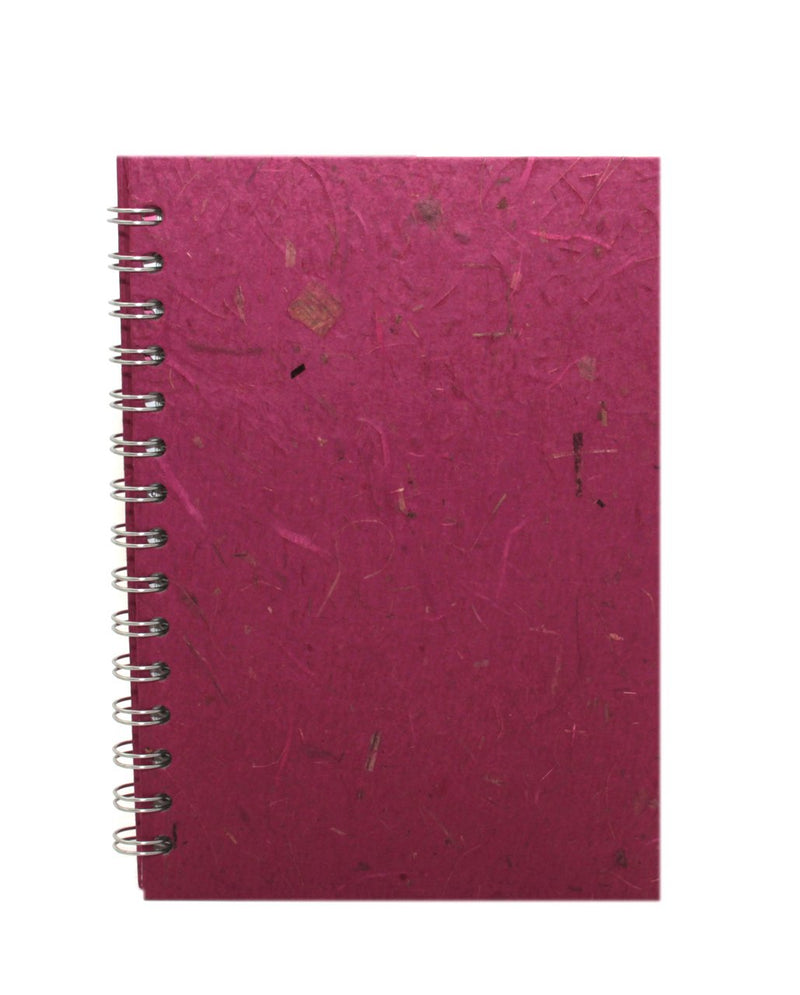 Pink Pig A5 Portrait Sketchbook | White Cartridge, 35 Leaves |