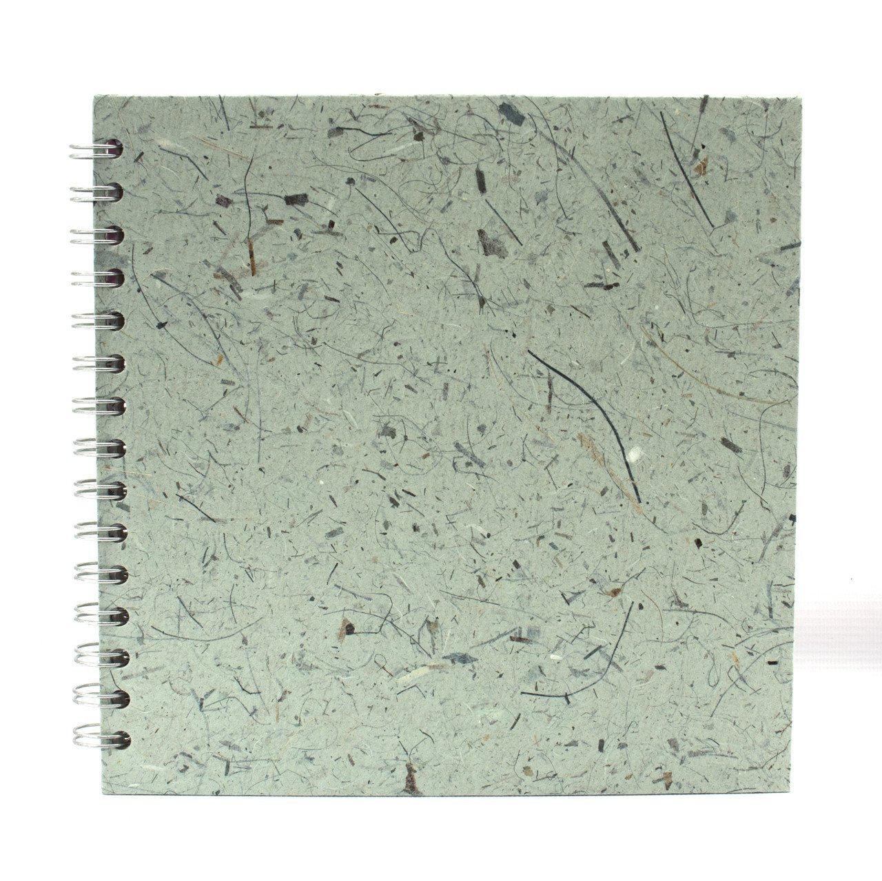 Pink Pig 8x8 Square Sketchbook | White Cartridge, 35 Leaves | Sea Grey