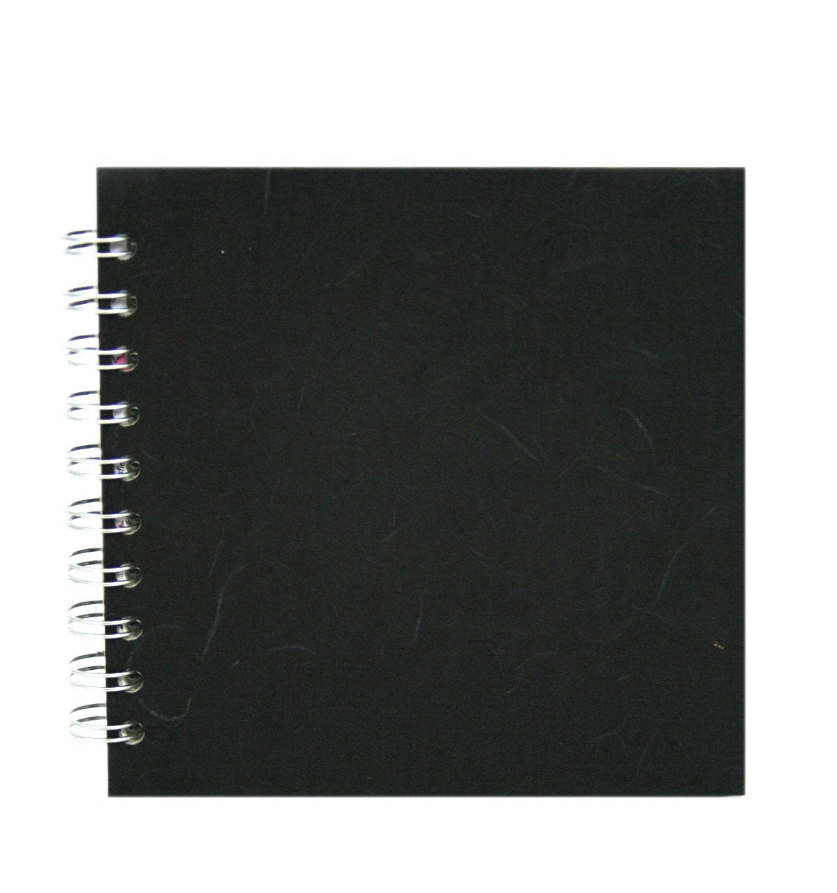 Pink Pig 6x6 Posh Silk Pig White Paper Sketchbook - Black
