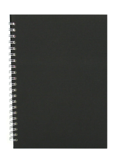 Pink Pig A4 Silk Ameleie Watercolour Book - Black