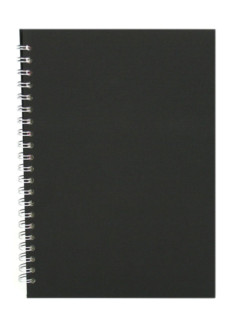 Pink Pig A4 Silk Ameleie Watercolour Book - Black