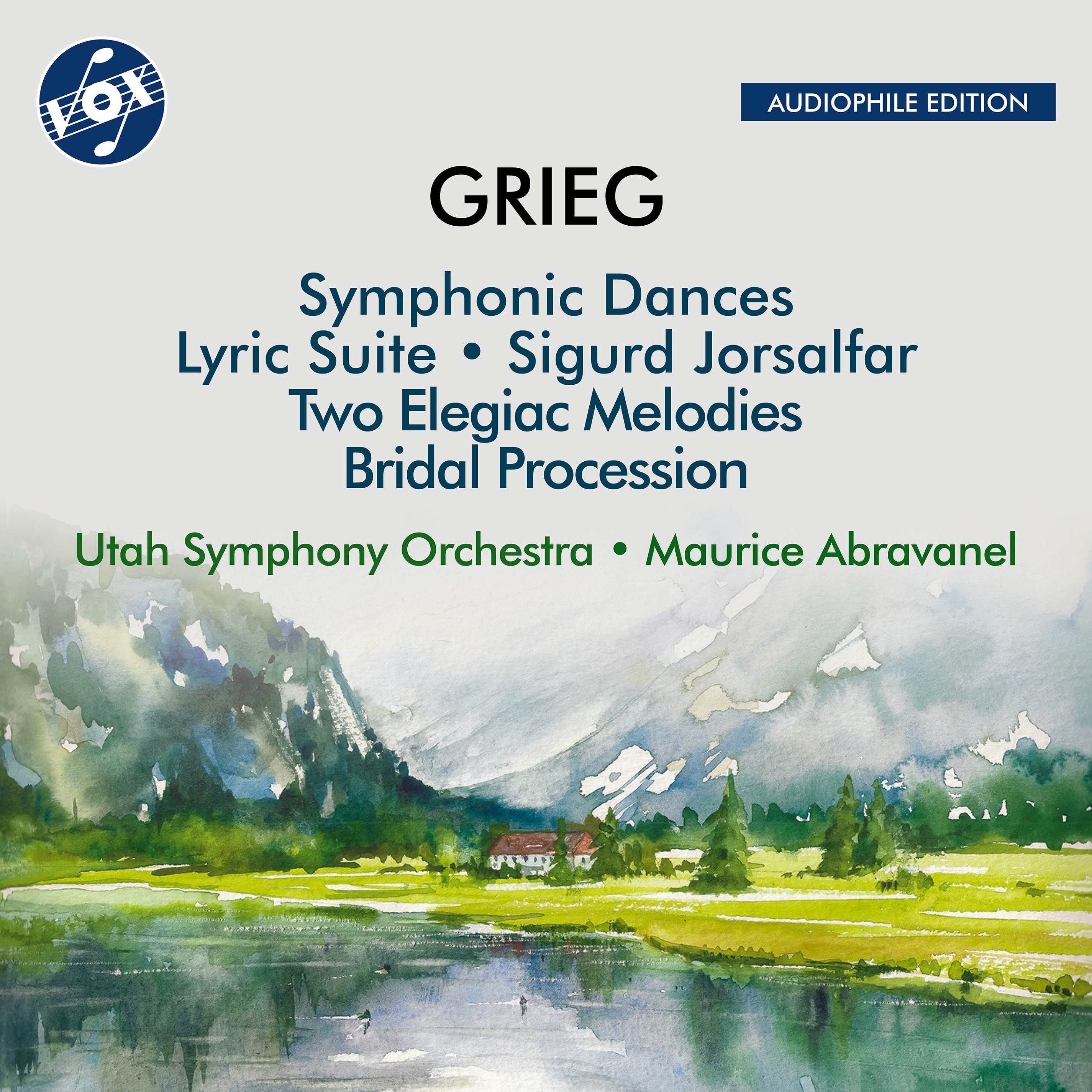 Grieg: Symphonic Dances/Lyric Suite/Sigurd Jorsalfar/...