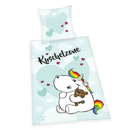 Herding - Pummeleinhorn Duvet Set Cuddle Zone 135 X 200 Cm / 80 X 80 Cm