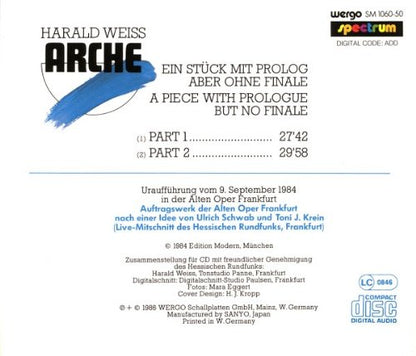Harald Weiss: Arche