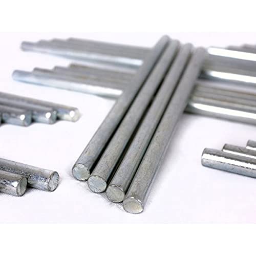 Deflecto Value 115 mm Metal Riser Rods (Pack of 4