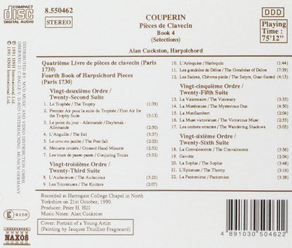 Couperin: Pièces De Clavecin, Book 4 (Selections)