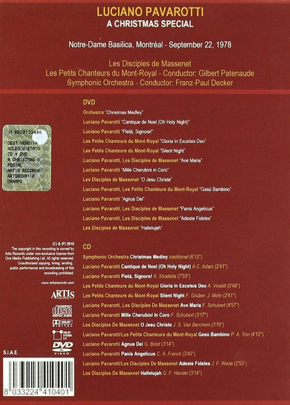 Luciano Pavarotti -A Christmas Special