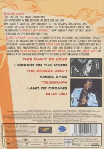 Eddie Davis - Eddie Lockjaw Davis - '77 - Norman Granz Jazz In Montreux
