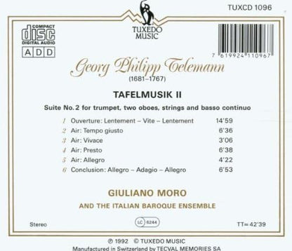 Tafelmusik II: Suite 2