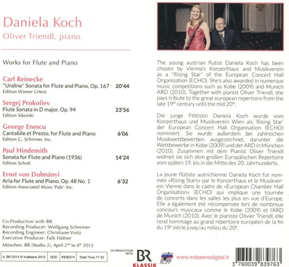 Works For Flute And Piano Pro