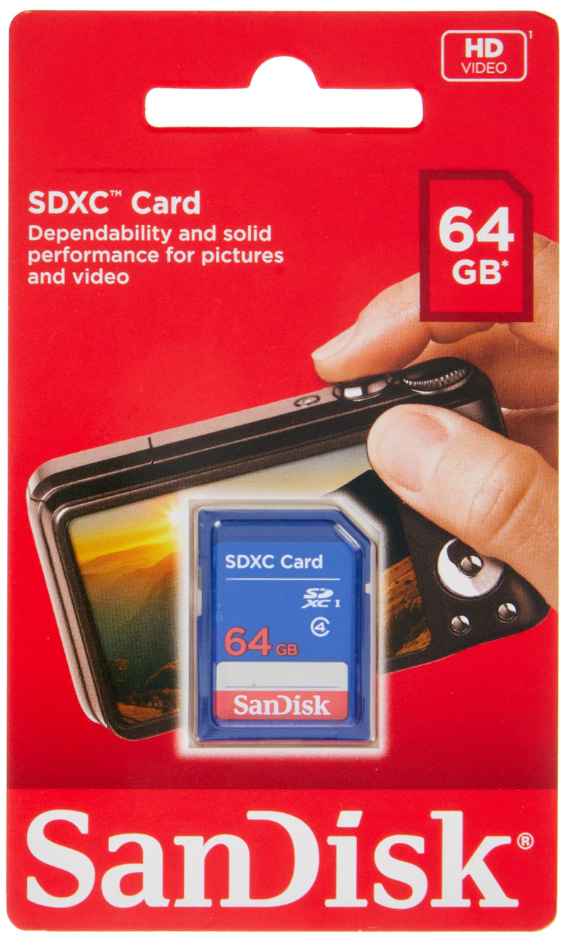 Sandisk - Flash Memory Card - 64 Gb - Class 4 - Sdxc