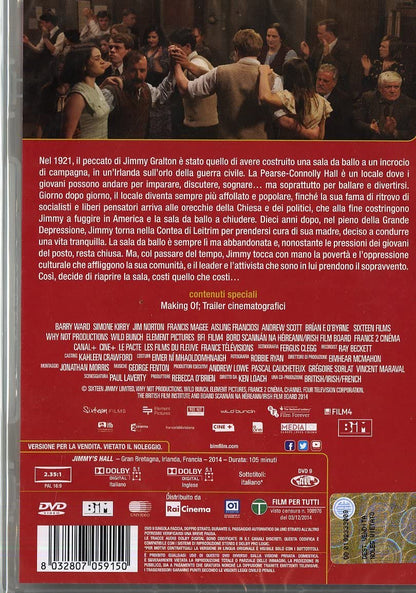 jimmy's hall. una storia d'amore e liberta' dvd Italian Import