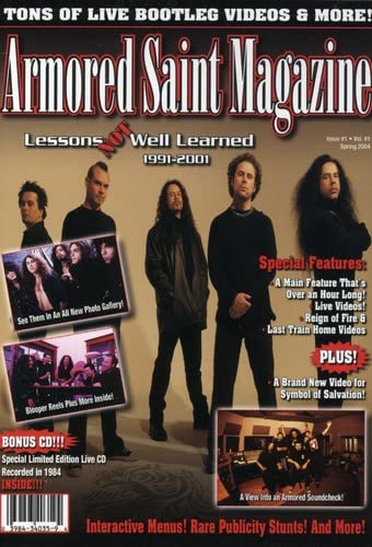 Armored Saint Magazine-Lessons Not Well Learned