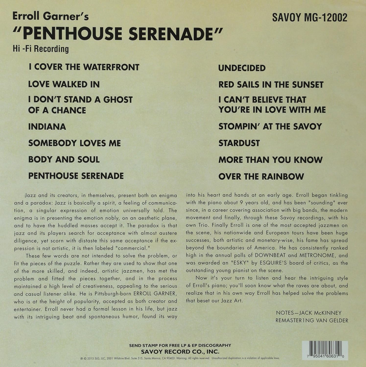 Penthouse Serenade
