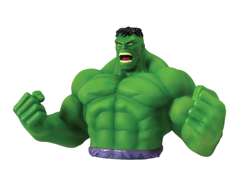 Marvel Bust Bank Green Hulk Action Figures