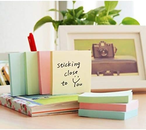 Stick N 21328 76x76mm Pastel Sticky Note - Assorted Colour (Pack of 12