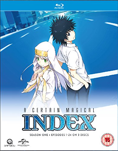 A Certain Magical Index Complete Season 1 Collection (Episodes 1-24) Blu-ray