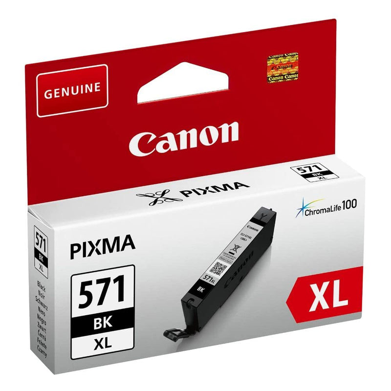 Canon CLI-571XL BK - Cartuccia certificata Canon - Formato XL - Nero - Imballaggio Cartone Riciclabile