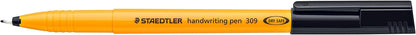 STAEDTKER 309-9 Handwriting Pen - Black (Box of 10)