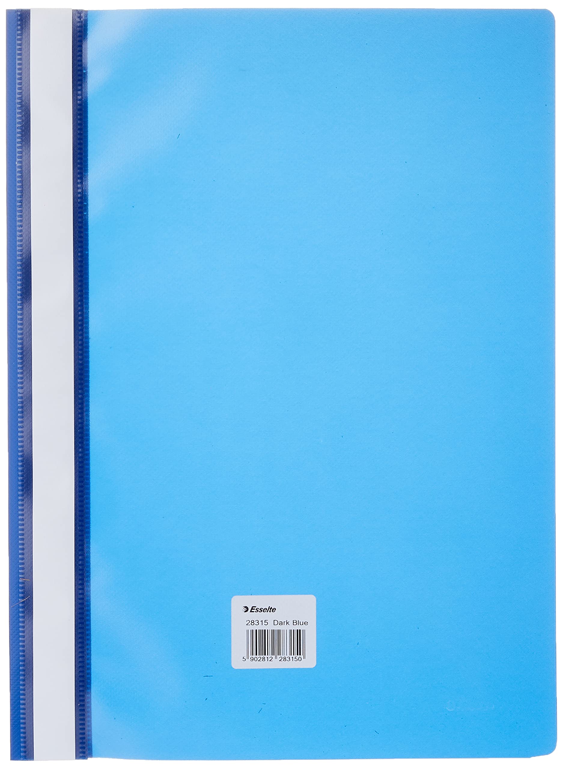 Esselte A4 Plastic Report Files, Pack of 25, 160 Sheet Capacity, Dark Blue, 28315
