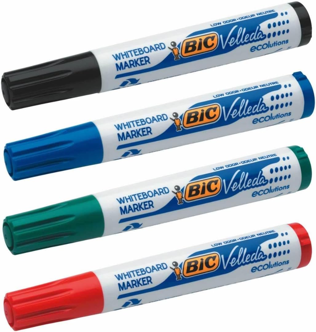 Bic 927259 1.5 mm Velleda 1701 Bullet Tip Whiteboard Marker (Pack of 48
