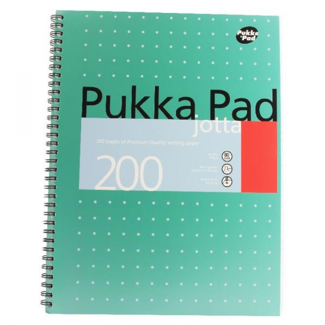 Pukka Pad Pukka A4 Jotta Metallic Wirebound Notebook (Pack Of 9