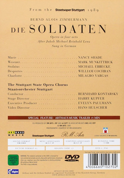 Zimmermann, Bernd Alois - Die Soldaten