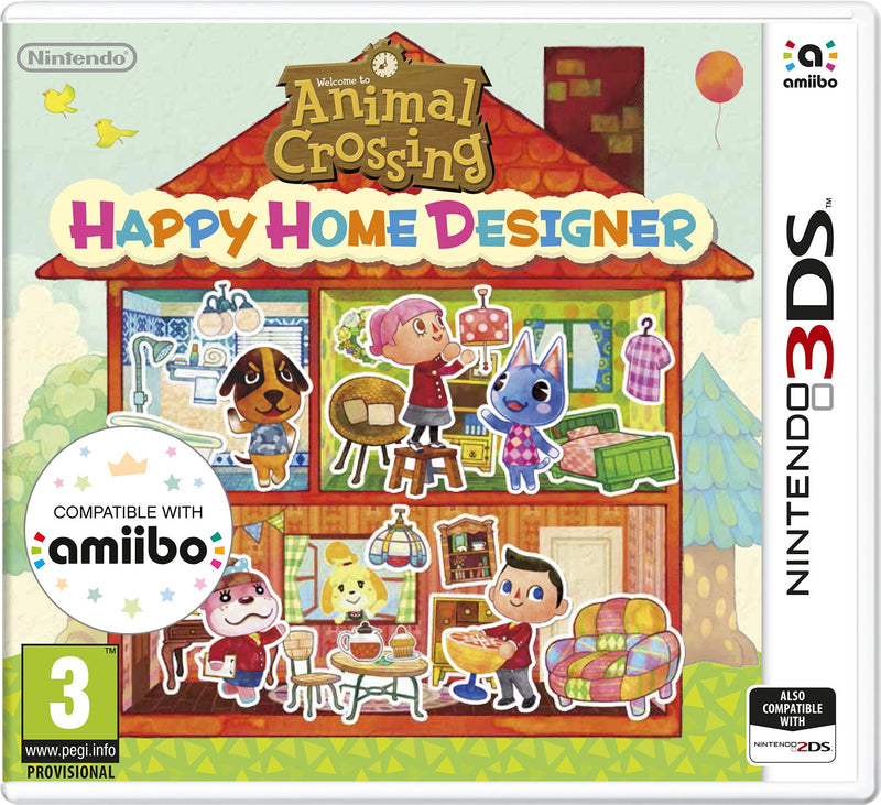 3Ds Animal Crossing: Happy Home Designer + Special Amiibo Card (Eu