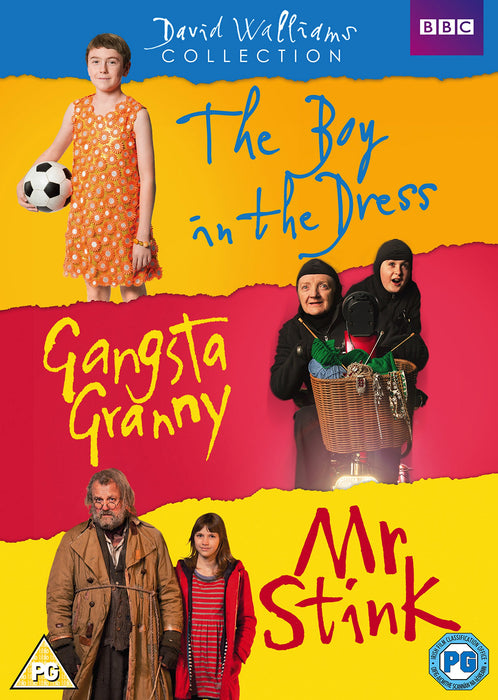David Walliams Collection: The Boy in the Dress / Gangsta Granny / Mr Stink