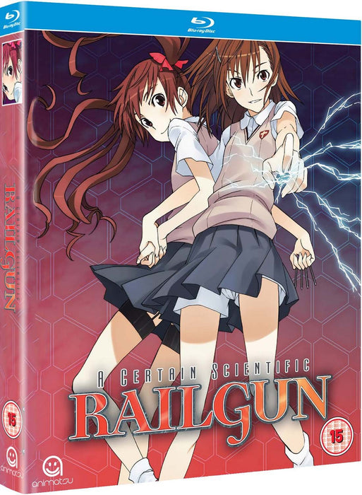 A Certain Scientific Railgun Complete Season 1 Collection (Episodes 1-24) Blu-ray