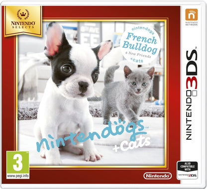 Nintendo Selects - Nintendogs + Cats (French Bulldog + New Friends) (Nintendo 3DS) Nintendogs - French Bulldog Single