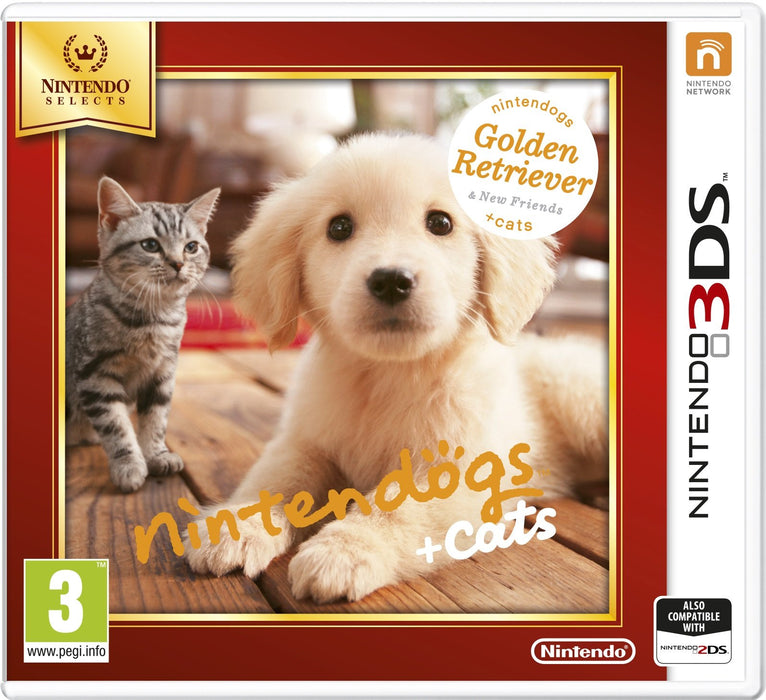 Nintendo Selects Nintendogs + Cats (Golden Retriever + New Friends) Nintendogs - Golden Retriever