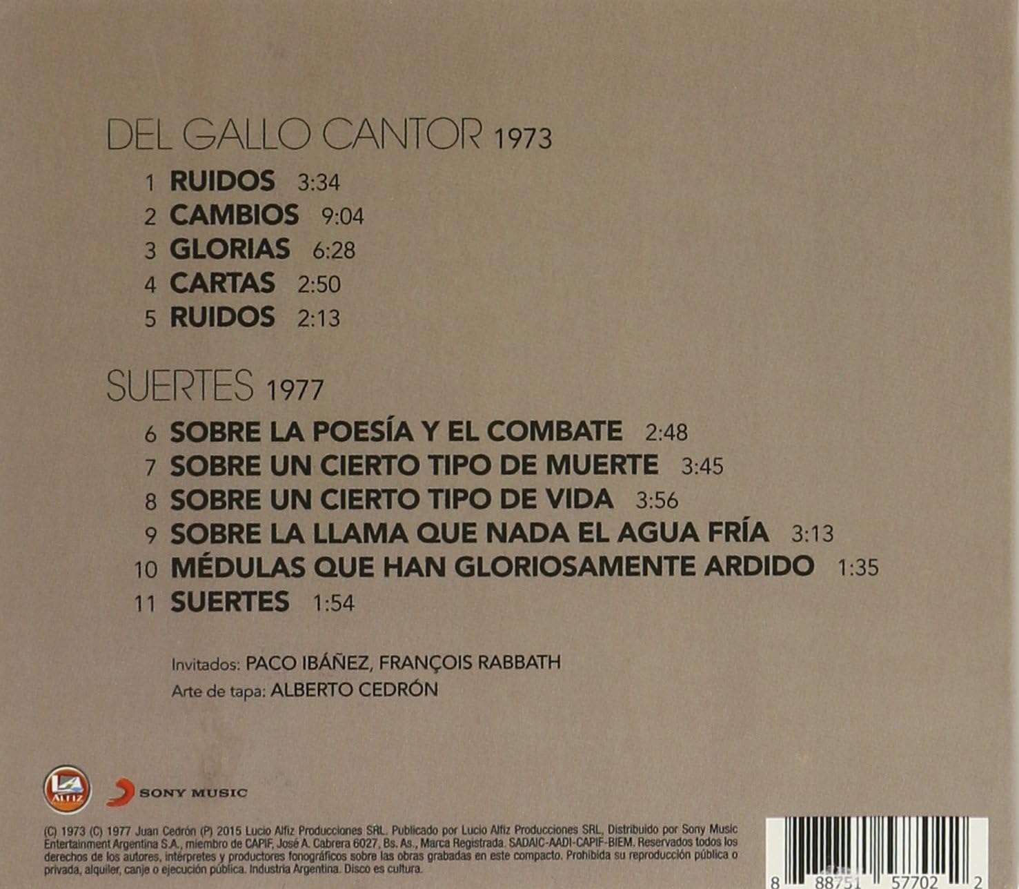 Cantata Del Gallo Cantor Cantata Suerte