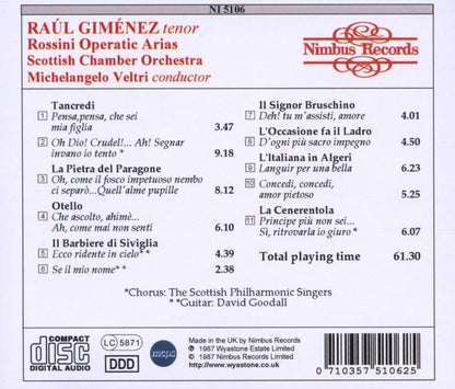 Operatic Arias (Gimenez, Sco)
